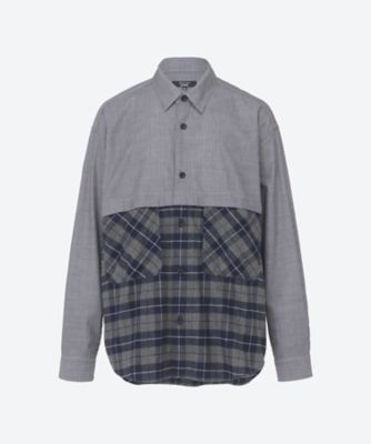 綿ストライプ ブラウス HPーB018ー051 | COMME des