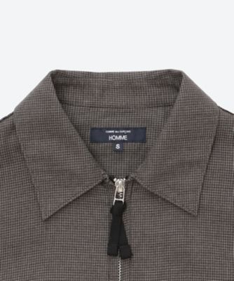 綿チェック シャツ HPーB023ー051 | COMME des GARCONS HOMME