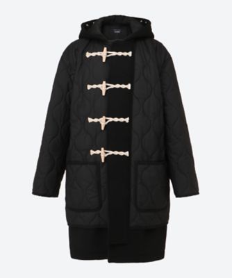 【送料無料】COMME des GARCONS HOMME (Men)/コム デ ギャルソン オム ウールメルトン×ナイロンリップキルト コート HPーC007ー051 1クロxクロ コート・ジャケット【三越伊勢丹/公式】