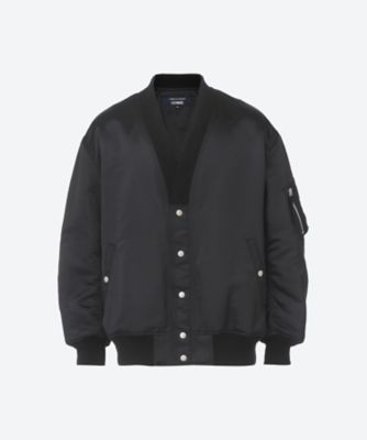 COMME des GARCONS HOMME【サマーブルゾン】メンズ　Sサイズ COMME des GARCONS HOMME エステルサージ製品染めブルゾン