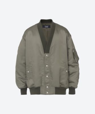 コムデギャルソンオム　2023AW 綿ダブルフェイスナイロンツイルカーディガン コムデギャルソンオム 2023AW 綿ダブルフェイスナイロンツイル