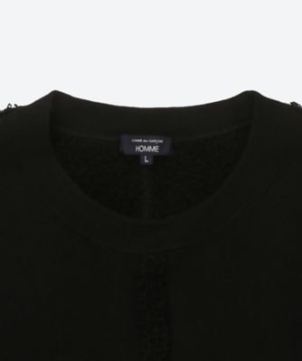 綿裏毛 製品洗 スウェット HP―T014―051 | COMME des GARCONS