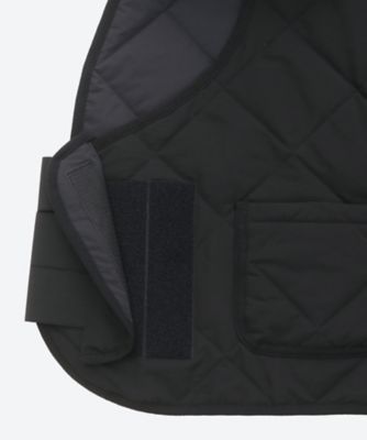 綿ナイロングログランキルト ベスト HPーV002ー051 | COMME