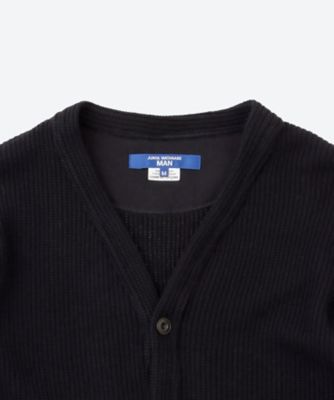 JUNYA WATANABE (Women)綿エステルナイロン天竺カーディガン JUNYA WATANABE (Women)綿エステルナイロン天竺カーディガン