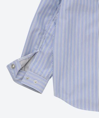 エステルストライプ3層 シャツ HQーB004ー051 | COMME des