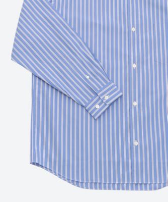 綿オックスストライプ　シャツ　ＨＱーＢ００８ー０５１