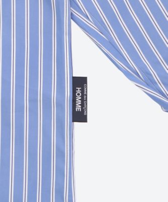 綿オックスストライプ シャツ HQーB008ー051 | COMME des