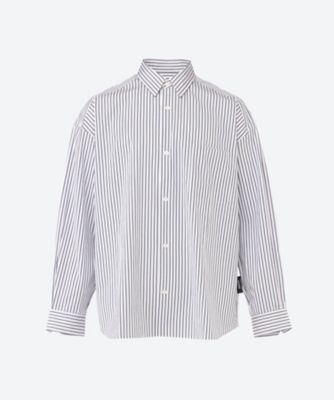 綿オックスストライプ シャツ HQーB008ー051 | COMME des