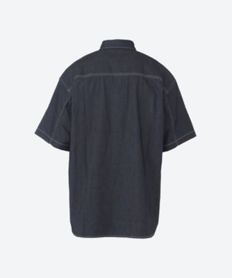 COMME des GARCONS 綿 八分袖 前開きシャツ COMME des GARCONS HOMME - コムデギャルソンオム26SS 綿ブロードS/S