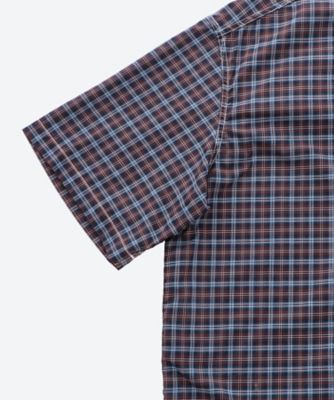 綿チェック×綿チェック シャツ HQーB022ー051 | COMME des