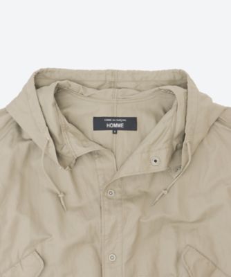 綿麻ツイル製品洗 コート HQーC002ー051 | COMME des GARCONS
