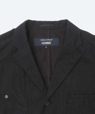 綿先染強撚サージ ジャケット HQーJ001ー051 | COMME des