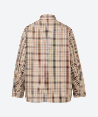 綿エステルチェック3層 ブルゾン HQーJ011ー051 | COMME des