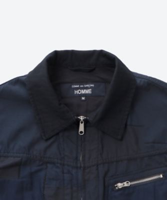 綿エステルジャガード ジャケット HQーJ018ー051 | COMME des