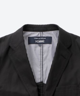 COMME des GARCONS HOMME ブロードテーラードジャケット 綿ブロード ジャケット HQーJ103ー051 | COMME des GARCONS