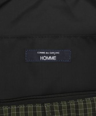 エステルグリッドチェック柄 バッグ HQーK202ー051 | COMME