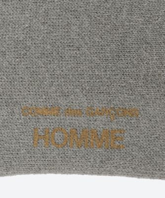 綿パイル刺繍入り ソックス HQーK501ー051 | COMME des