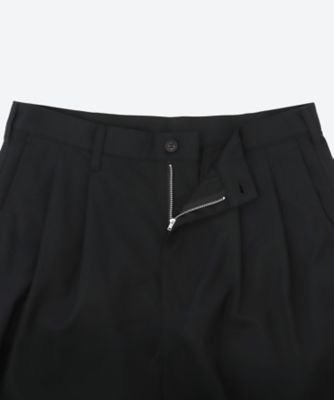 綿先染強撚サージ パンツ HQーP007ー051 | COMME des GARCONS