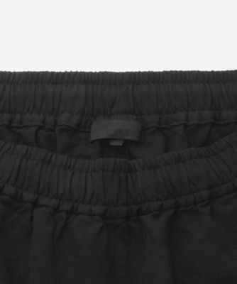 CDG  plus 細身エステルパンツXS エステルサージ 製品染 パンツ HQーP035ー051 | COMME des
