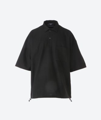 COMME des GARÇONS homme ポロシャツ 短丈 ブラック系 COMME des GARCONS HOMME (Men)のポロシャツ | メンズ
