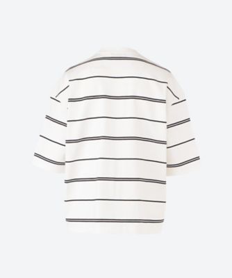 綿度詰天竺ボーダー　Ｔシャツ　ＨＱーＴ０２１ー０５１