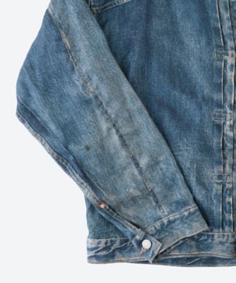 ジャケット 麻オックス 転写プリント Levi's W－NAME