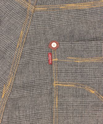ウールエステルチェック Levis Wネーム パンツ WQーP221ー