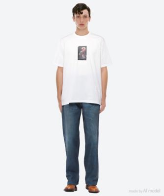 パンツ 綿麻オックス 転写プリント Levi's W－NAME