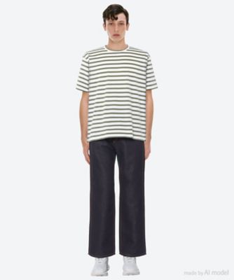 綿天竺ボーダー Tシャツ WQーT015ー051 | JUNYA WATANABE