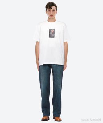Tシャツ 綿度詰天竺 製品プリント Devid Bowie