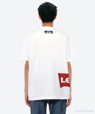 Ｔシャツ　綿度詰天竺　製品プリント　Ｌｅｖｉ&rsquo;ｓ　Ｗ－ＮＡＭＥ　ＷＱーＴ９１０ー１００