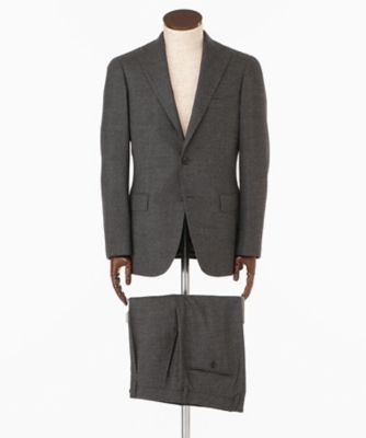 フランネル無地 シングル ２ボタン １プリーツ スーツ ｄｒａｇｏ社製 ラグビーフランネル 生地使用 三越伊勢丹オンラインストア 公式