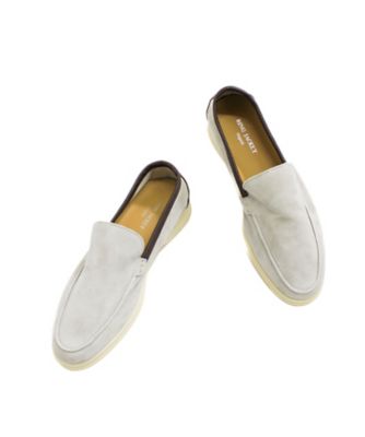 RING JACKET (Men)/リングヂャケット アンライニング スエード スリッポン グレージュ S/5N0145F01U グレージュ 靴【三越伊勢丹/公式】