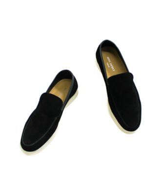 RING JACKET (Men)/リングヂャケット アンライニング スエード スリッポン ブラック S/5N0145F01Y ブラック 靴【三越伊勢丹/公式】