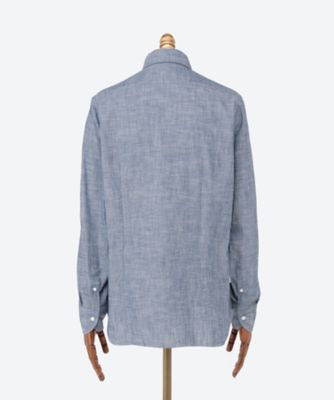 カジュアルシャツ　シャンブレー無地　ＭＳ２４Ｆ／Ｓ／ＣＨＡＭＢＲＡＹ／ＳＴ