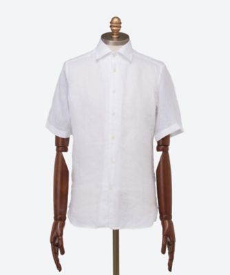 カジュアルシャツ　リネン無地　ＧＹ２５Ｓ／Ｓ／５５１３００