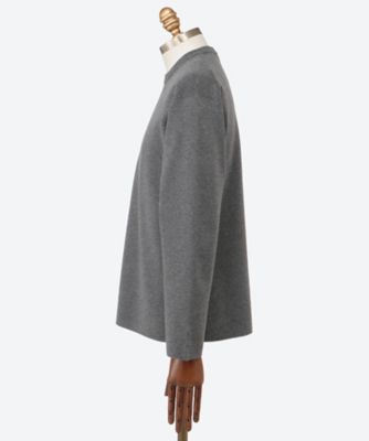 32G SUEDE CASHMERE CREW NECK BN