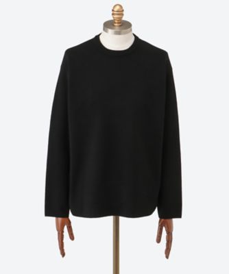 32G SUEDE CASHMERE CREW NECK BN