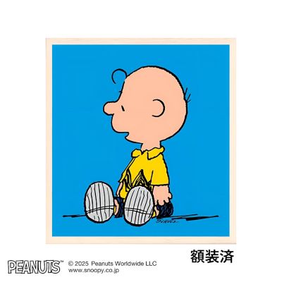 edom (Men)/エドム 絵画 Charlie Brown-Blue