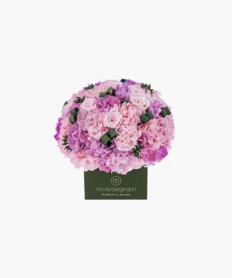 Nicolai Bergmann Flowers & Design/ニコライ バーグマン フラワーズ ＆ デザイン 【20】母の日限定プリザーブドフラワーキューブS テンダータッチ 5月8日(木)~5月11日(日)お届け