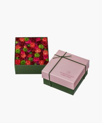 Nicolai Bergmann Flowers & Design/ニコライ バーグマン フラワーズ ＆ デザイン 【６】母の日限定フレッシュフラワーボックスＭ　インスパイアミー　５月８日（木）～５月１１日（日）お届け