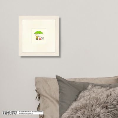 絵画　Ｓｎｏｏｐｙエッチング額付き（白木額）　／　ＳＭ１０９６－Ｍ