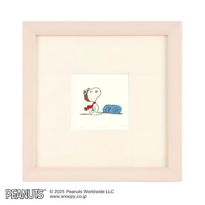 edom (Men)/エドム 絵画　Ｓｎｏｏｐｙエッチング額付き（白木額）　／　ＳＭ１０９６－Ｆ