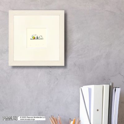 絵画　Ｓｎｏｏｐｙエッチング額付き（白木額）　／　ＳＭ１０９６－Ｄ
