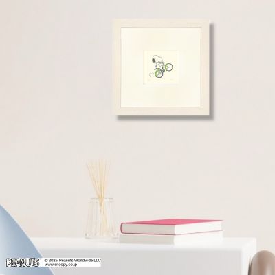 絵画　Ｓｎｏｏｐｙエッチング額付き（白木額）　／　ＳＭ１０９６－Ｃ