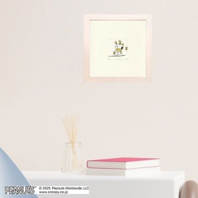 絵画　Ｓｎｏｏｐｙエッチング額付き（白木額）　／　ＳＭ１０９０－Ａ