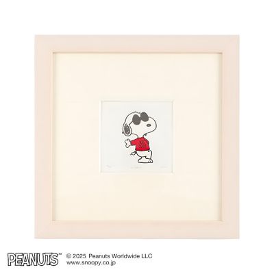 edom (Men)/エドム 絵画　Ｓｎｏｏｐｙエッチング額付き（白木額）　／　ＳＭ１０９１－Ｍ