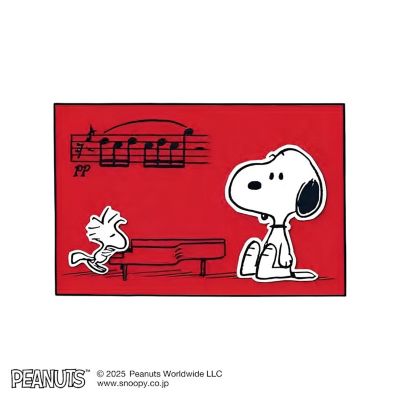 絵画　Ｓｎｏｏｐｙ　ａｎｄ　Ｗｏｏｄｓｔｏｃｋ　ｔｈｅ　Ｍｕｓｉｃａｌ－Ｒｅｄ　／　キャンバス