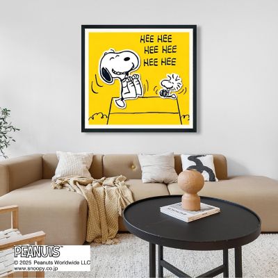 絵画 Hee Hee Hee Hee－Yellow ／ キャンバス