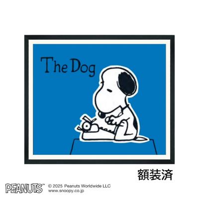 edom (Men)/エドム 絵画 The Dog (Blue) / キャンバス
